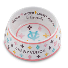 Load image into Gallery viewer, White Chewy Vuiton Bowl