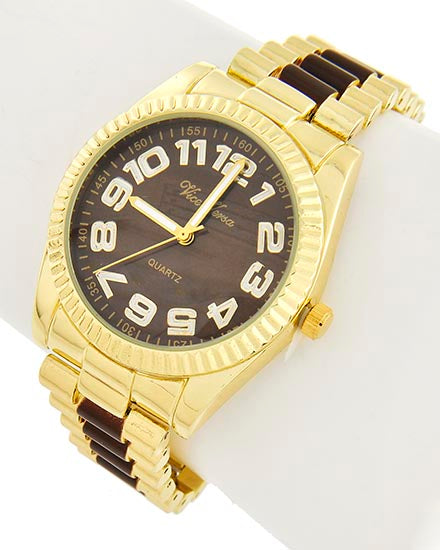 Brown/Gold Watch