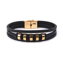 Load image into Gallery viewer, Men&#39;s Brown Watch &amp; Bracelet Gift Set
