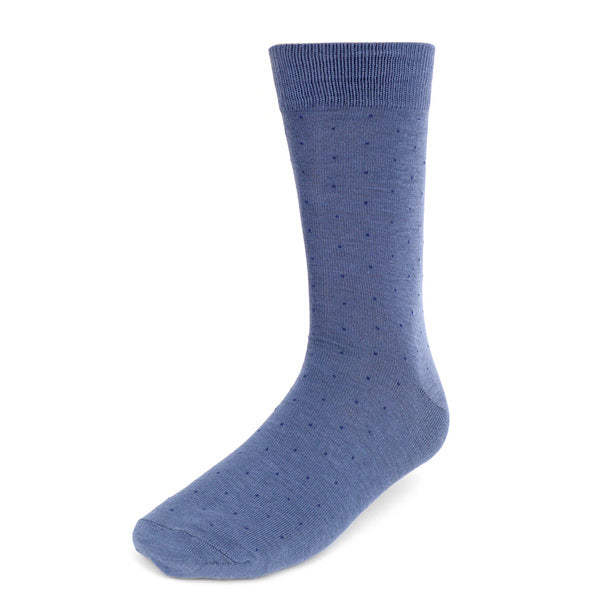 Blue Patterned Socks