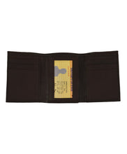 Load image into Gallery viewer, Tri-Fold Wallet (Brown)
