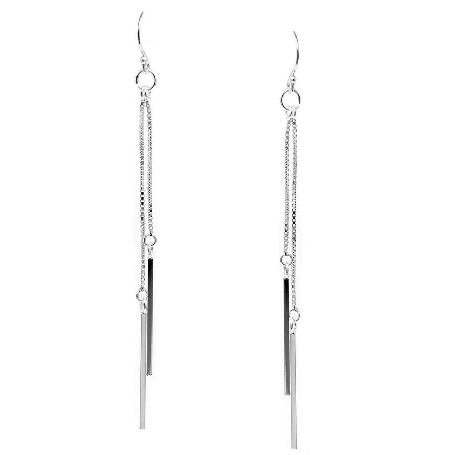 Tia Bar Drop Earrings