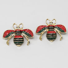 Load image into Gallery viewer, Busy Bee Studs
